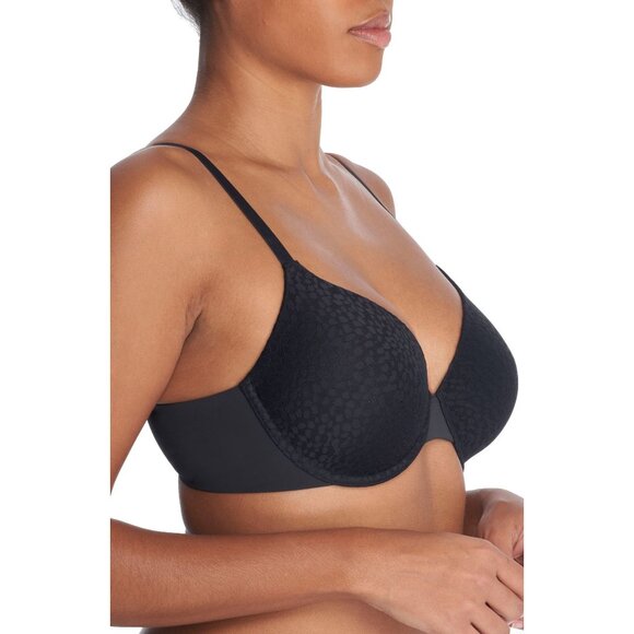 🆕NATORI Comfort Evolution Convertible Underwire Bra 38DDD Black #731337 - Picture 4 of 9
